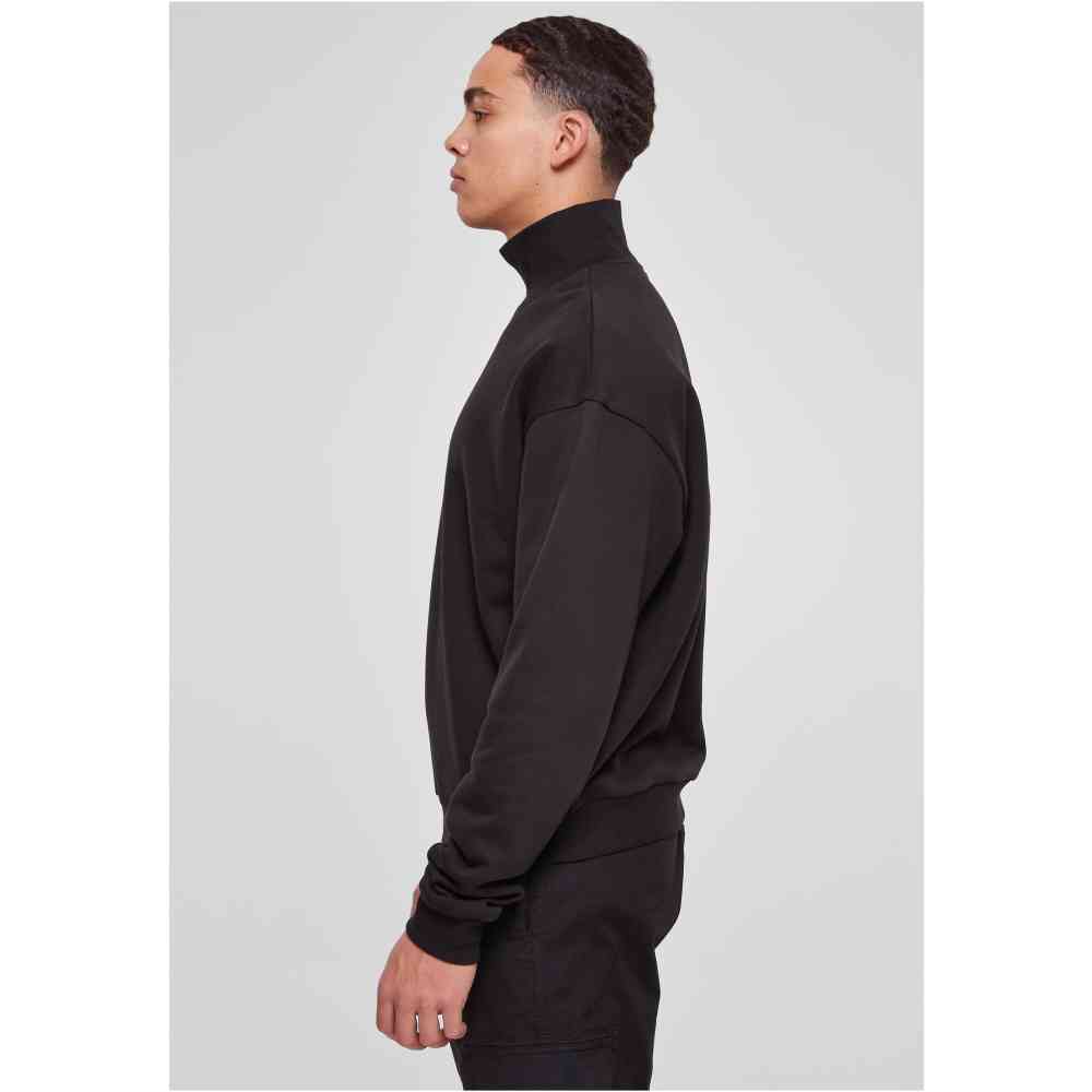 Urban Classics - High Rib Neck Crew Chandail - Noir